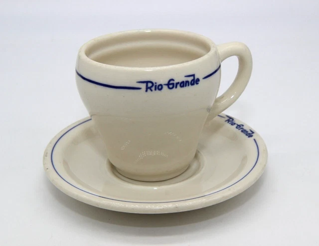 Denver & Rio Grande Dining Car Prospector Cup & Saucer Syracuse China