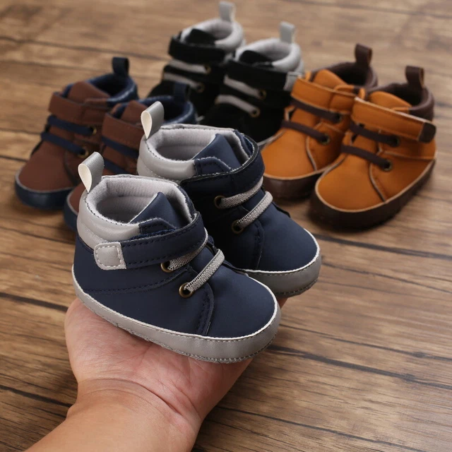 Newborn Baby Shoes Boy Girl Crib Infant Sneakers Toddler Shoes Casual 0-18Months