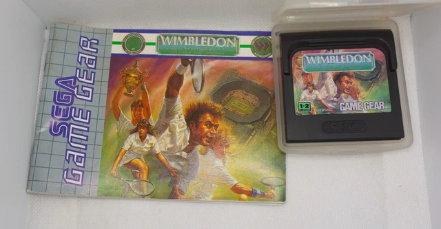 Wimbledon (Sega Game Gear, GG) 1993, Sega avec boitier & Notice