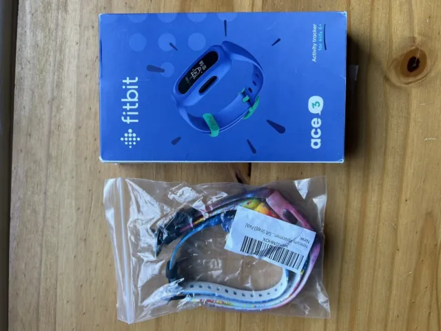 Fitbit Ace 3 - Activity Tracker For Kids BNIB With 3 X Spare Wristbands