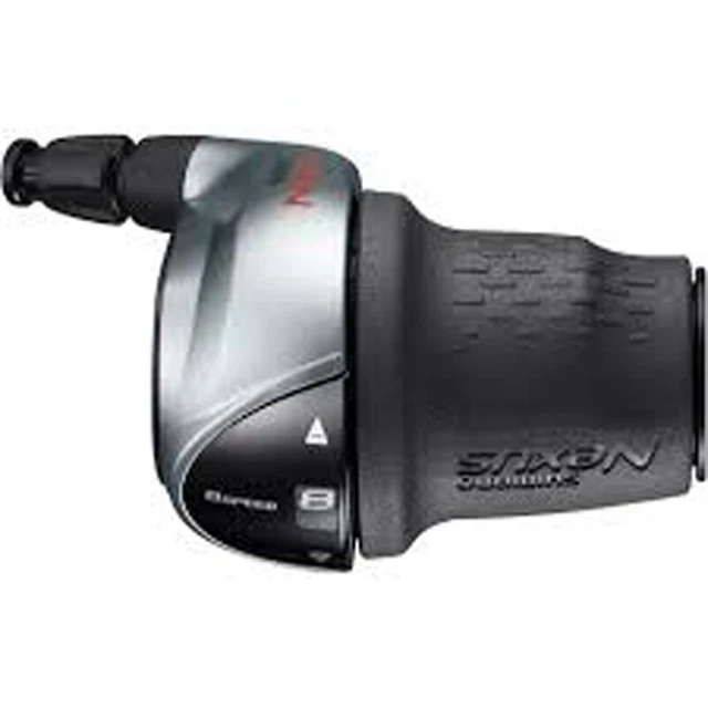 Leva Cambio Shimano Nexus SL-C6000 Revoshift 8 Velocità - Impugnatura Girevole Destra Per City Bike, Colore Argento