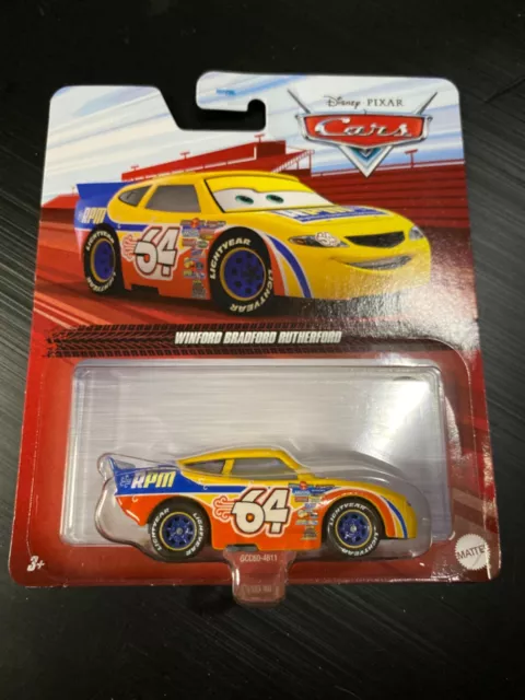 Voiture disney cars Winford Bradford Rutherford RPM 64