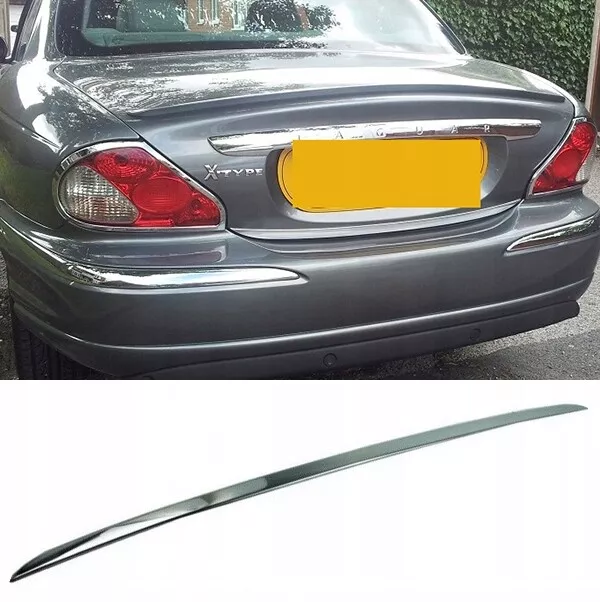 JAGUAR X-TYPE - Chrome rear trim moulding strip tailgate Tuning