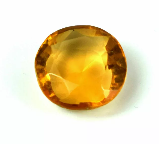 Apatite jaune orange du brésil - 7,50 carats avec certificat