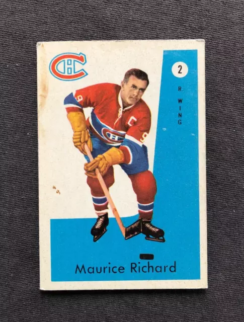 Card 1959-60 Parkhurst Maurice Richard #2 Hockey