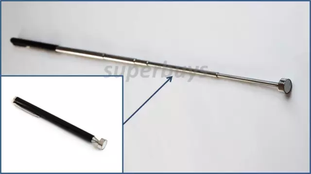 Telescoping Magnetic Magnet Magnetised Pick Up Tool Retrieve Metal Telescope Pen
