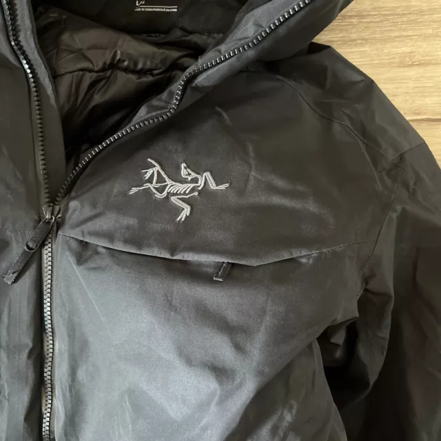 MENS ARC'TERYX MACAI Gore-tex Black Large Jacket £97.00 - PicClick UK