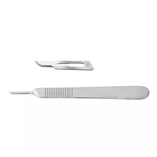 Disposable Scalpel #10#11#15 Blade+SCALPEL HANDLE #3 for Dermaplaning/Dissecting