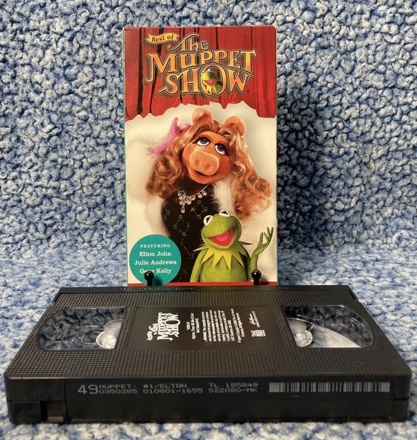 BEST OF THE Muppet Show: Vol 1 VHS 2000 Elton John Julie Andrews Gene ...
