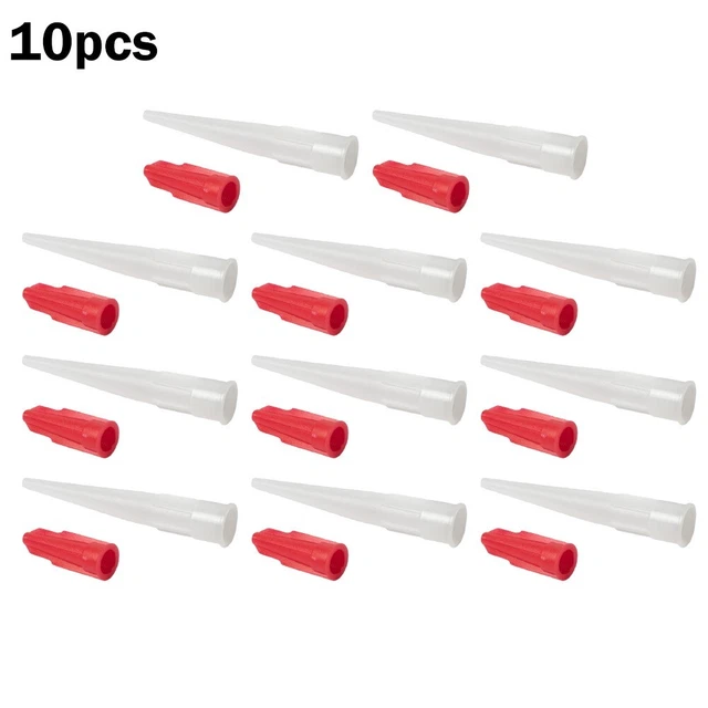 Ugelli Cartuccia 10 Ugelli Per Cartuccia Silicone Con Tappi Ricambio Per D 912347 - Foto 11