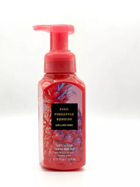 Bath & Body Works Gentle & Clean Foaming Hand Soap Pink Pineapple Sunrise 259mL