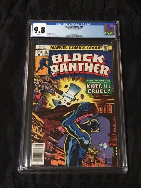 Marvel Comics 1978 Black Panther #11 CGC 9.8 NM/MT with White Pages
