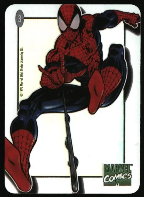 Cel Prism - Marvel Vending Machine Stickers Spider-Man 1995 3