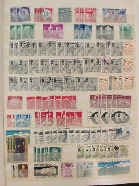 16 Seiten Briefmarkenalbum mit Briefmarken Weltweit