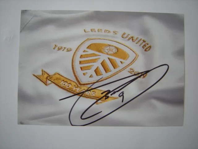 Leeds United Jermaine Beckford  Signed 6X4 Photo