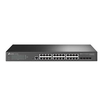 Tp-Link TL-SG3428 Jetstream 24-Port Smart Managed Rackmount Gigabit Switch W/ 4