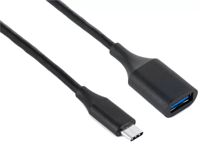 Poppstar adaptateur USB 3.1 Gen 1 mâle Type C vers type A USB 3.0 femelle, 5 du