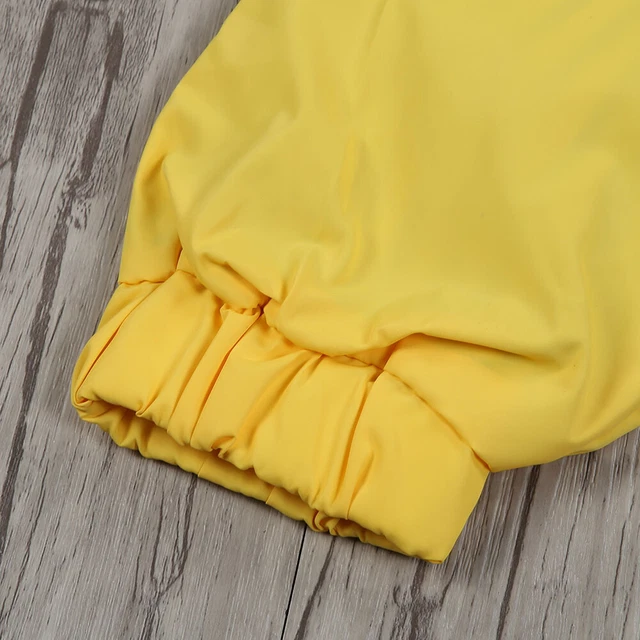 Hot Summer Baby Boy Girl Duck Waterproof Cute Cartoon Hoodie Zipper Coat Outfit