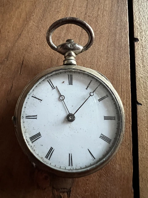 Montre Gousset Ancienne En Argent - Pièce Vintage - Occasion