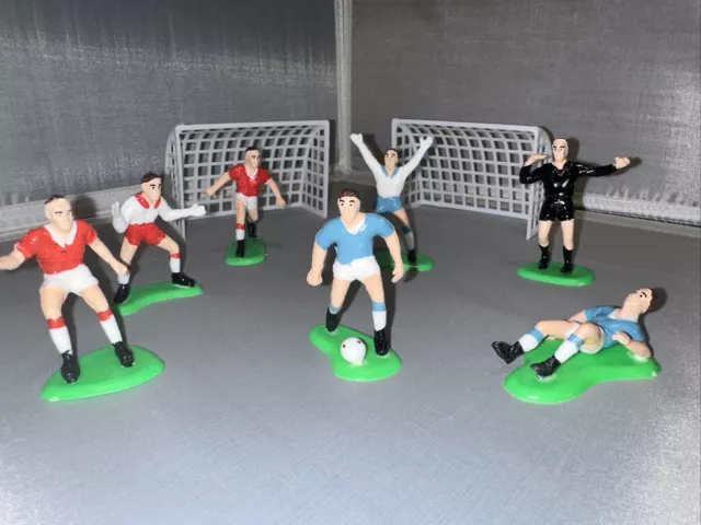 SOCCER Football 9 Pcs Birthday Cake Topper Set Decoration Cakes WILTON 2311-9002 2