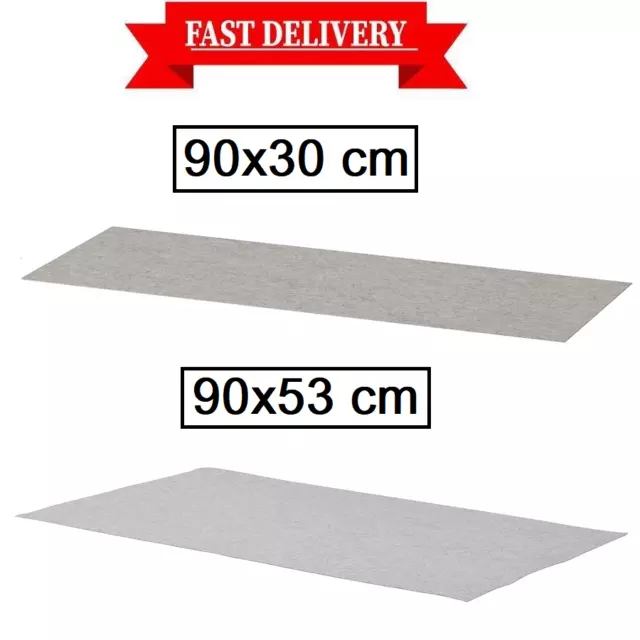 Ikea Drawer Mat KOMPLEMENT Light Grey Drawer Protector Liner  90x53 cm, 90x30 cm