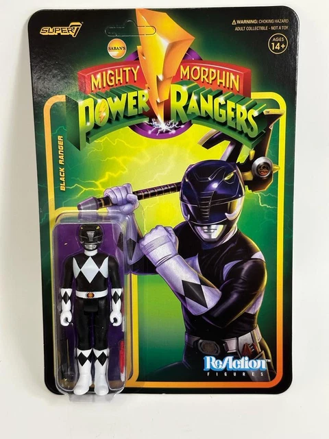 Collectionne le Ranger Noir de Power Rangers