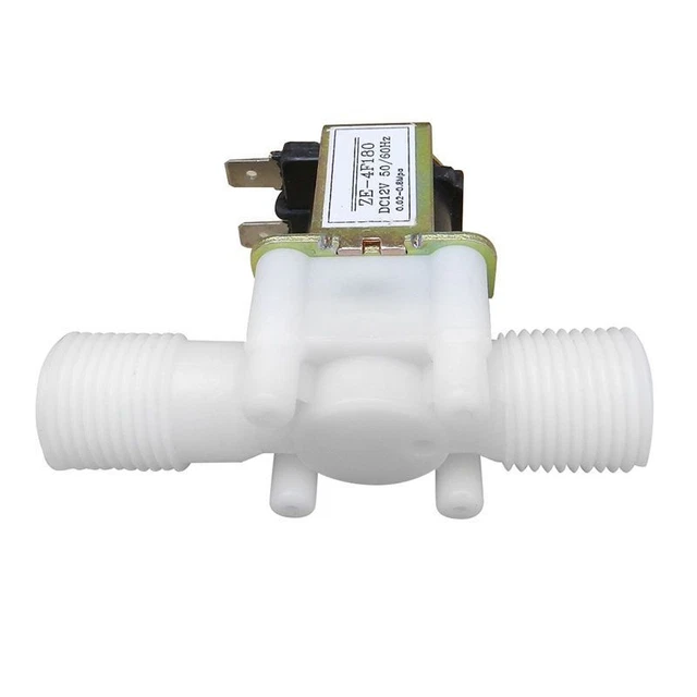 Solenoide elettrico acqua magnetica 12 V 1/2 pollici N/C aria normalmente chiusa Q8F6