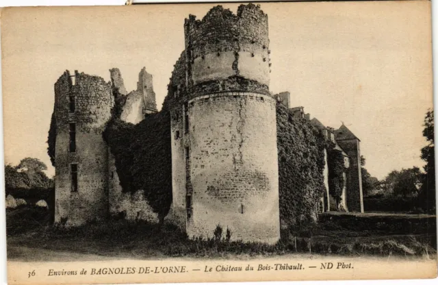 CPA AK Env. de BAGNOLES-de-l'ORNE - Le Chateau du Bois-Thibault (355470)