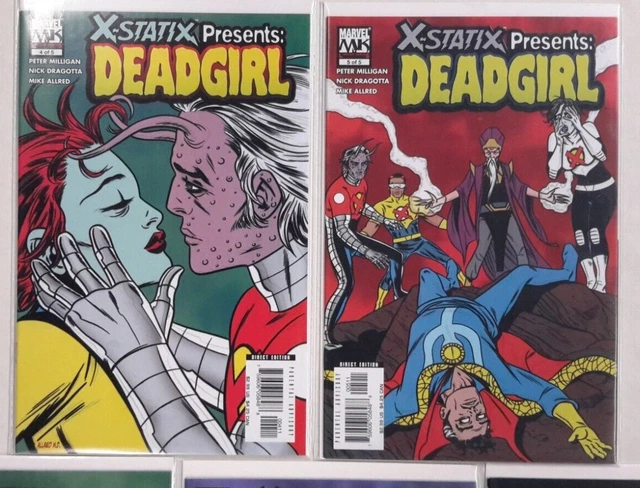 🔥X-Statix Presents Dead Girl #1 2 3 4 5 Complete Lot*(2006, Marvel)*Limited*Nm* 3