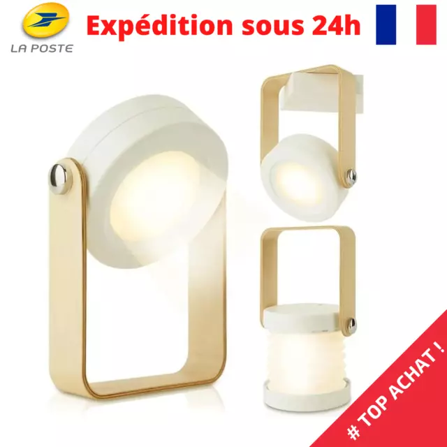 Fitlife Veilleuse LED, Lampe de Chevet, Lampe d'Ambiance de Chambre en  Rotin et Bois, USB Rechargeable : : Luminaires et Éclairage
