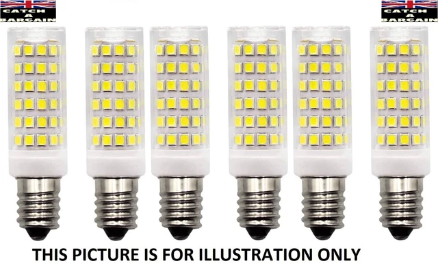 G9 E14 T2835-78 LED Light Bulbs Cool White 6500k 6W 600Lm Non Dimmable (B775)