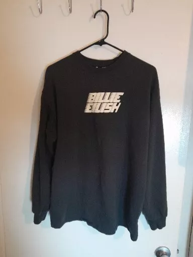 2020 Billie Eilish Money Hip Hop Pop Artist Band Team Long Sleeve T Shirt Size S