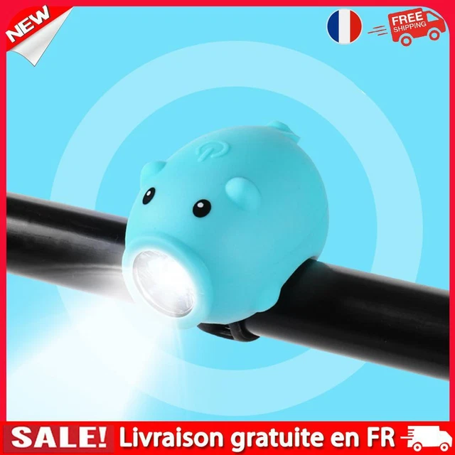 Figurine Cochon Hochement De Tête - Décoration Résine Bleue - Accessoire Voiture Bureau - Cadeau Mignon