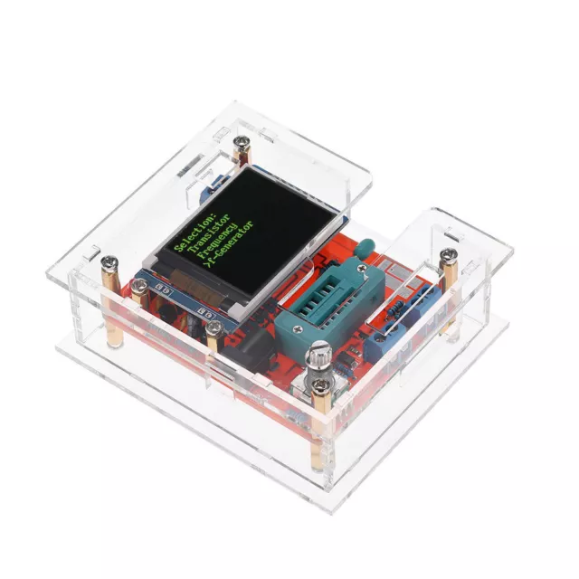 TFT LCD GM328 Transistor Tester Diode LCR ESR Meter PWM Square Wave Generator