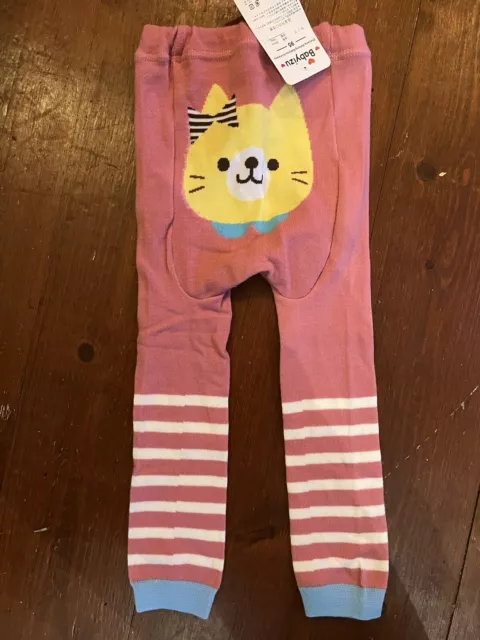 Designer London Cute Baby Pink Leggings 6-12 Months Girls Cat Gift BNWT BN Gift