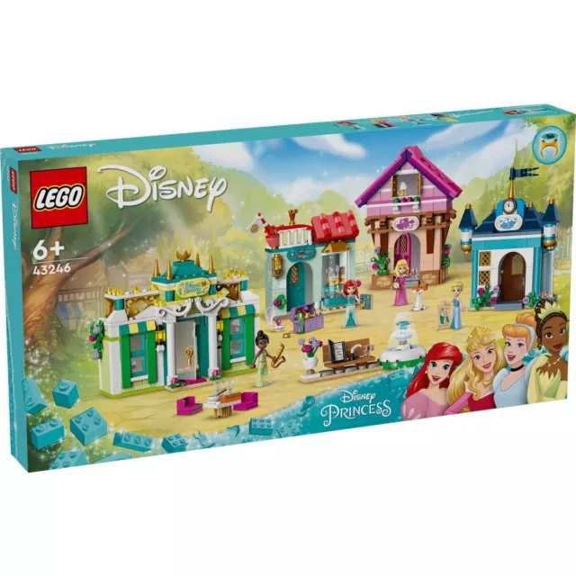 LEGO® Disney Princess™ 43246 Disney Prinzessinnen Abenteuermarkt, NEU&OVP