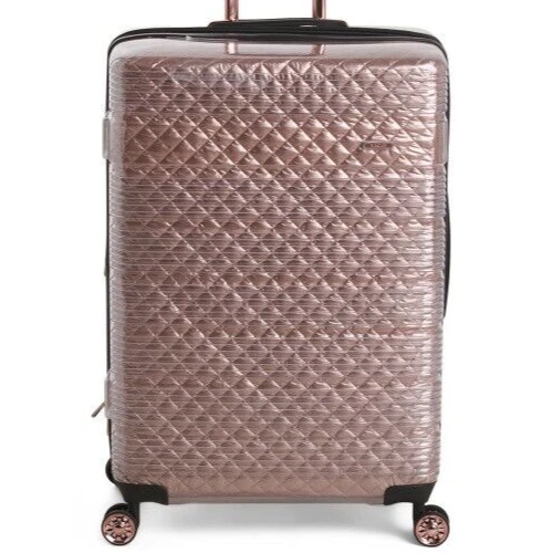 VACAY 28in Rose Gold Spotlight Full Size Expandable Hardside Spinner SuitcaseNWT