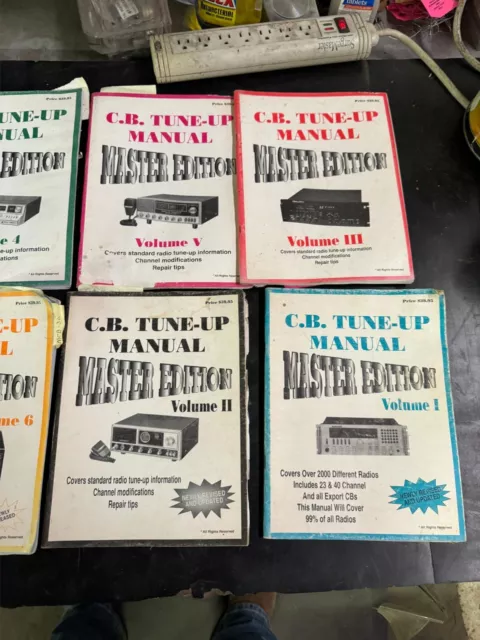 Manual CB tune-up Master Edition Vol 1-7