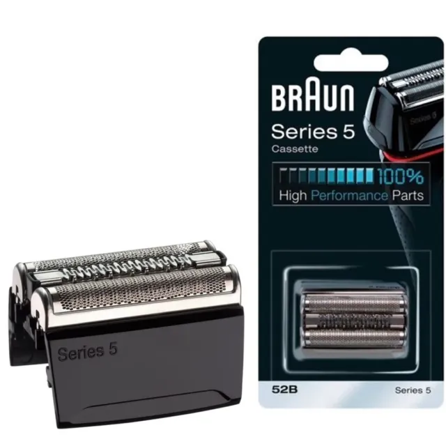 52B Shaver Series 5 Replacement Head Foil Cassette for Braun Electric Shavers