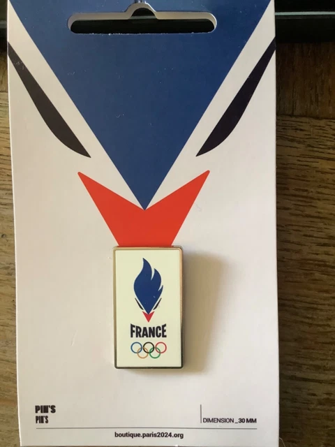 PIN'S JEUX OLYMPIQUES Paris 2024 équipe de France EUR 8,00 - PicClick FR