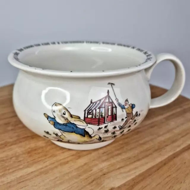 Peter Rabbit Soup Bowl Wedgwood of Etruria & Barlaston Beatrix Potter Dishware