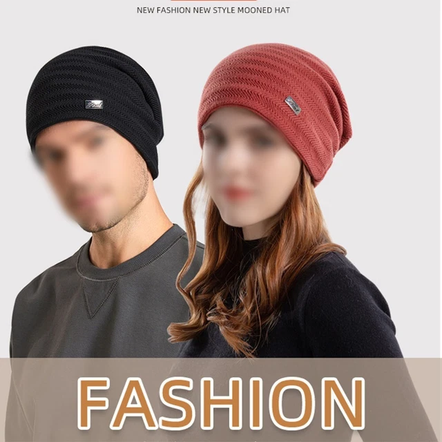Restez élégant et au chaud avec ce chapeau bonnet tricoté idéal pour le ski