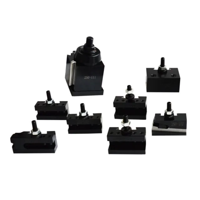 8 PCS/Set Machine Tool Fixture High Precision Quick for Lathe Accessory