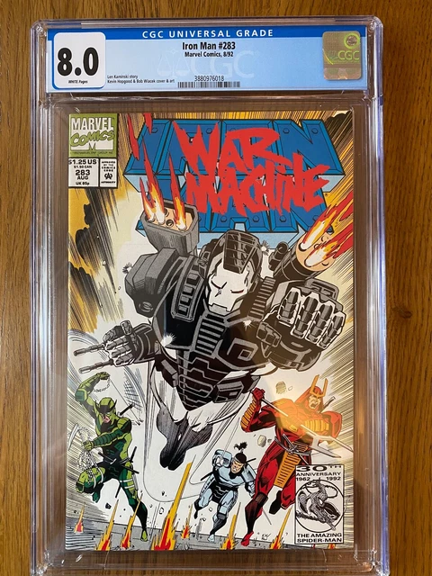 Iron Man No.283 CGC 8.0 2nd Appearance of War Machine in Armour