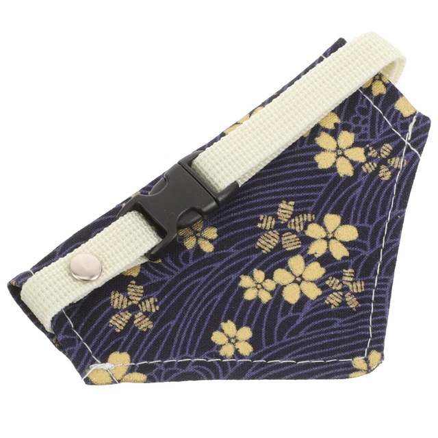 Modèle de fleurs Bandana Bandana Doggy Kerchief Costume pour animaux de