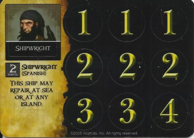 Pirates Of The Spanish Main - 121 Spanish Shipwright