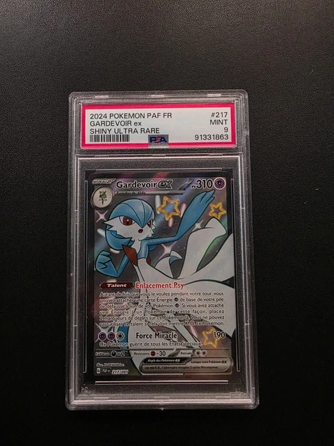 CARTE POKÉMON GARDEVOIR EX full art shiny 217/091 EV4.5 destinées de