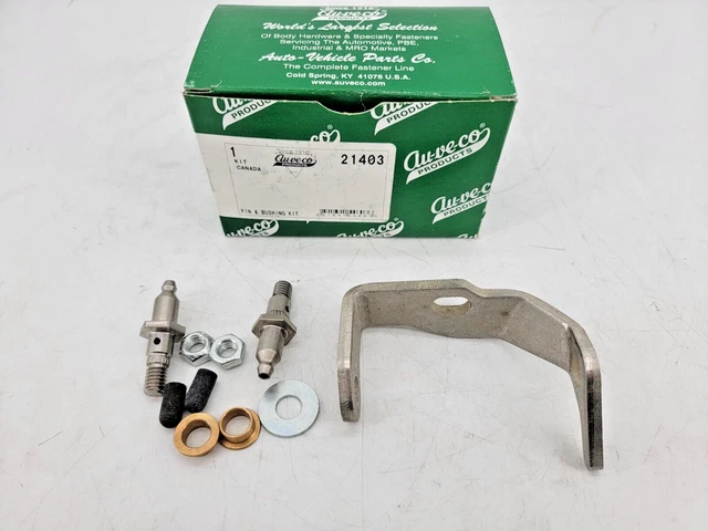 New Auveco 21403 GM Door Hinge Pin and Bushing Kit
