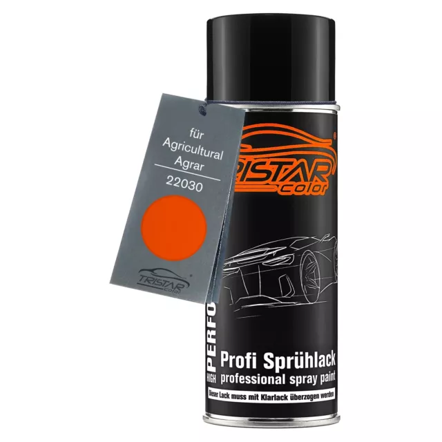 Autolack Spraydose für Agricultural Agrar 22030 Simplicity Oranje Rood Basislack