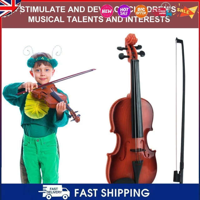 #C Acoustic Violin Toy Adjustable String Simulation Musical Instrument Kid Gifts